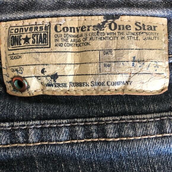Converse straight leg jeans size 6 - Picture 9 of 10